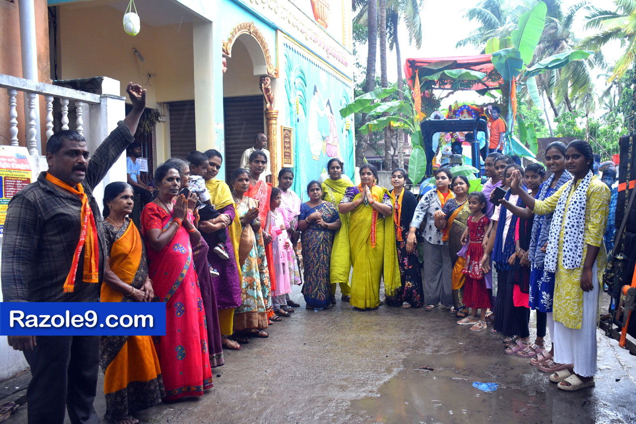 Razole Taluka Ganesh Nimajjanam